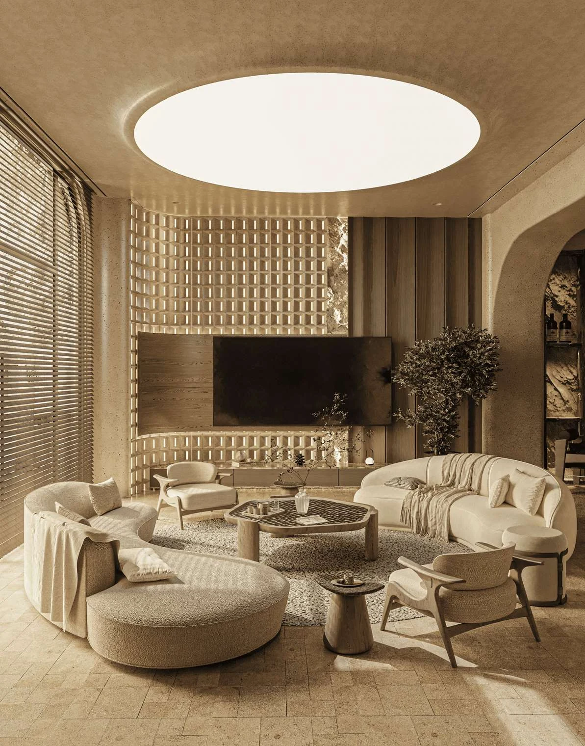 ABSTRACT interior design portfolio